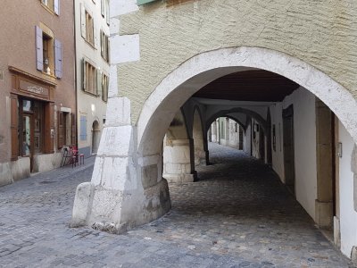 Arcades à la Rue Beauregard