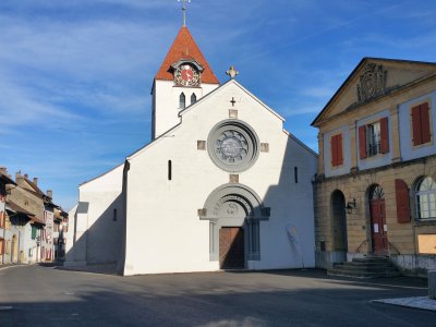 <p>L'église de Grandson</p>