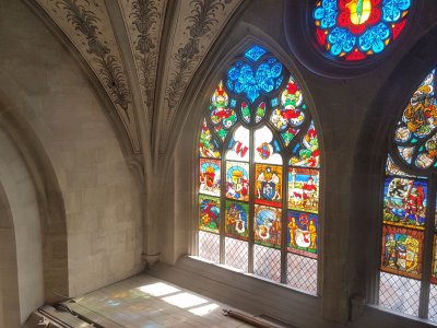Vitrail dans la cathédrale