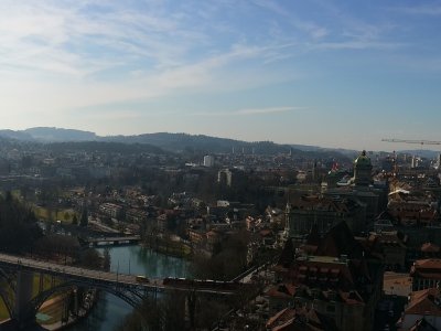 Vue grandiose du sommet de la cathédrale