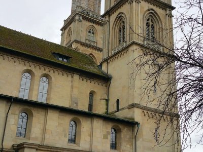 La Grossmünster (grande cathédrale)