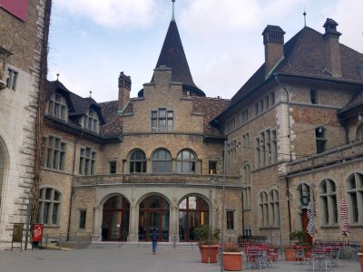 L'entrée du Musée national Suisse