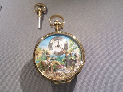 <p>Beauté de travail de l'horloger, mais également de celui du peintre</p>