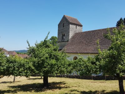 <p>L'église d'Erlach</p>