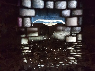 <p>Animation son et lumière dans la Tour Réfous</p>
