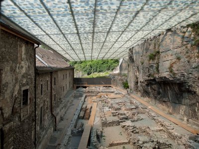 <p>Site archéologique de Martolet<br></p><p>©saviozfabrizzi, Abbaye de Saint-Maurice.</p><p>Photo Thomas Jantscher</p>