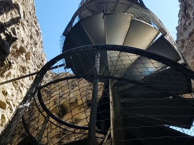 La tour, vue de l'intérieur