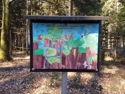 <p>Jolie illustration des animaux de la forêt</p>