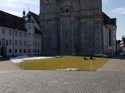 <p>La cathédrale de Saint-Gall.</p>