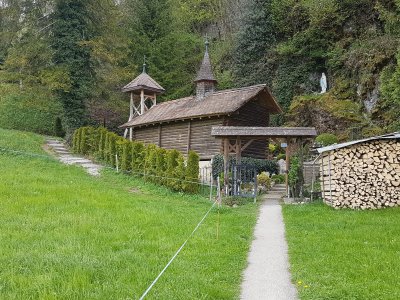 La grotte de Lourdes à Morschach