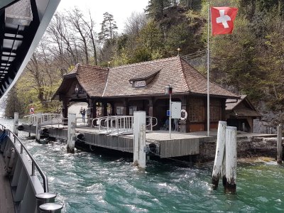 L'arrivée en bateau