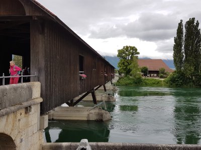 Pont en bois de Büren an der Aare