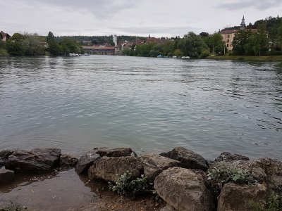Au confluent de la vieille Aar et du canal de l'Aar