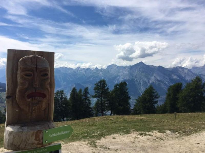 Sentier des masques