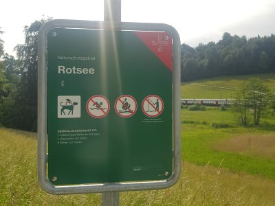<p>Début de la réserve naturelle</p>