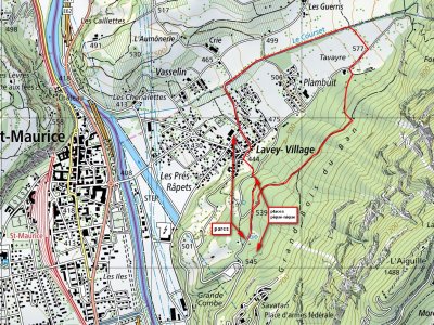 le circuit du Grand Bois du Ban