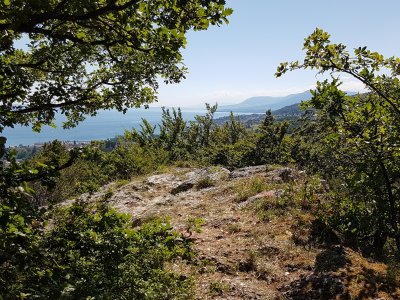 Arrivée aux Roches de Châtollion
