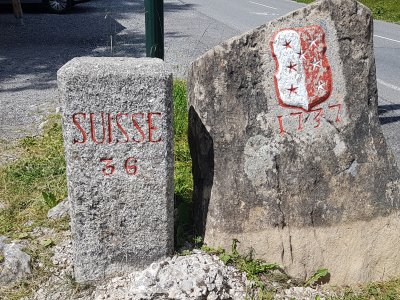 Les bornes à la frontière