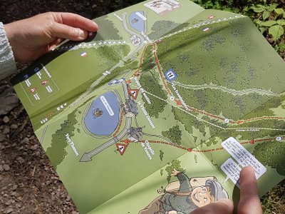 Le plan de la balade