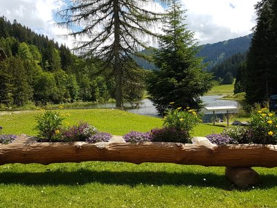 Le lac de Morgins