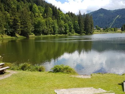Le lac de Morgins