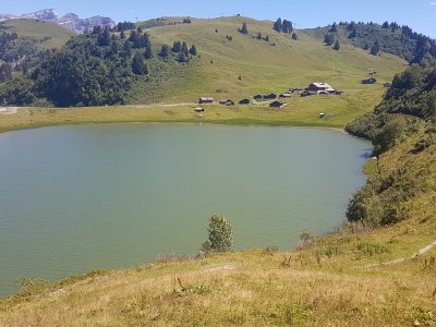 Le lac de Bretaye