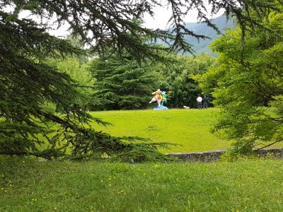 Joli parc arborisé