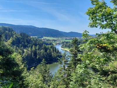 Magnifique coup d'il sur le Doubs