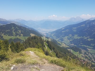 Depuis la Croix de Culet, vue en direction de la Vallée du Rhône