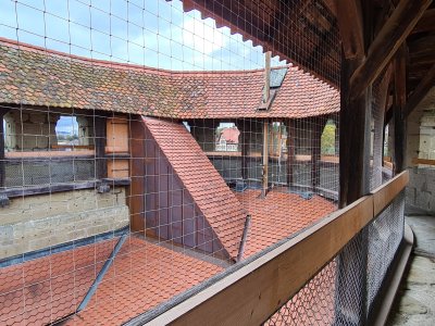 Le haut de la tour Henri