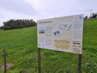 Panneau didactique juste en dessous de Morlon