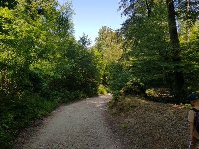 Départ du chemin