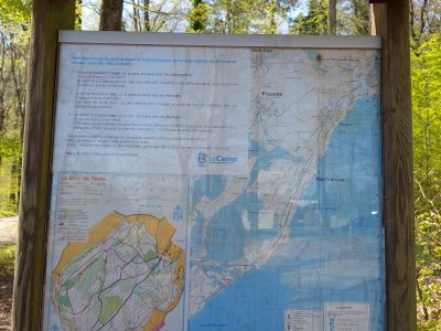 Panneau, au départ de la balade