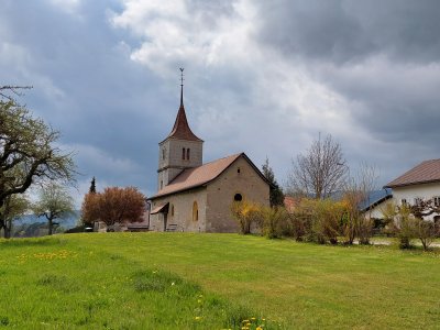 L'église d'Engollon