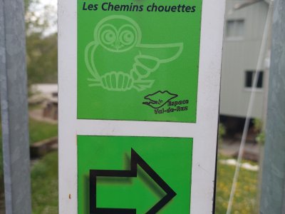 Les panneaux à suivre