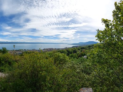 Vue depuis la Roche de l'Ermitage