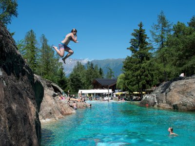 La piscine naturelle des Marécottes