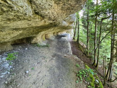 <p>Le haut du corridor</p>