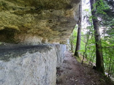 <p>Le haut du corridor</p>