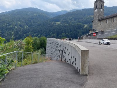 Le départ du chemin