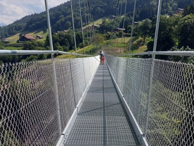 Plus qu'à s'engager sur l'ouvrage