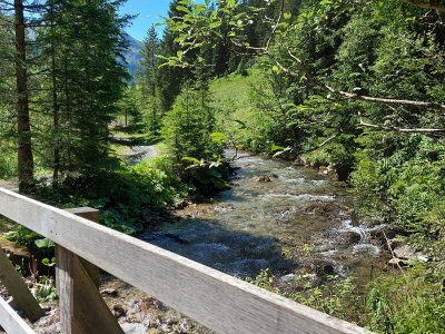 <p>Joli coup d'il sur la Vièze</p>