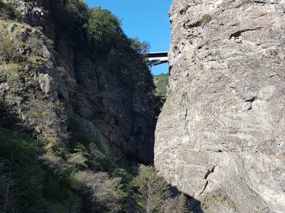La Gorge du Trient et ses falaises impressionnantes