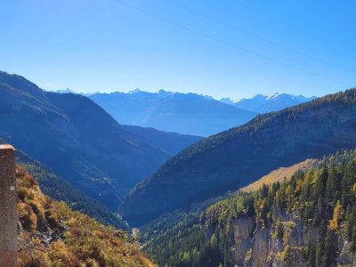 Lac Tseuzier depuis le barrage 