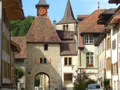 Le village de Valangin