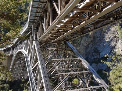 En passant sous le pont