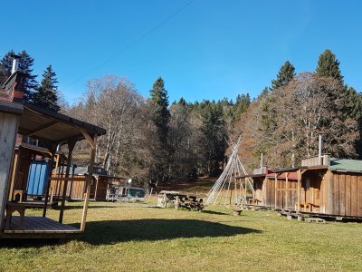 Arrivée aux Colisses, ici en novembre