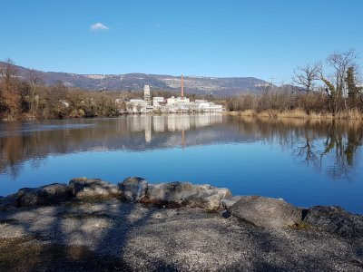 A droite l'Emme à gauche l'Aar