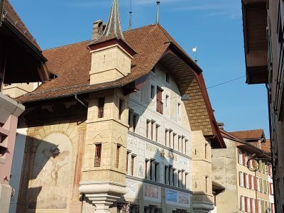 L'entrée de Büren an der Aare
