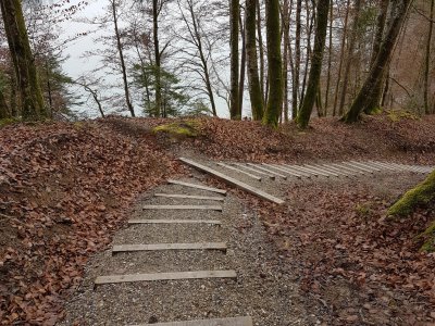 Des escaliers